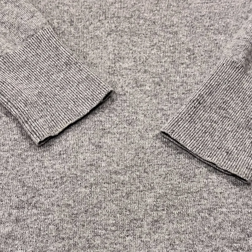 Pendleton Long Sleeve Round Neck Knit Sweater, Gray, XL